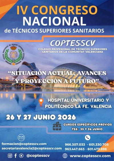 IV Congreso Nacional COPTESSCV "Situación actual, avances e proxección de futuro"