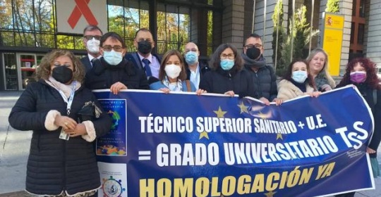 Técnicos Superiores Sanitarios, al límite en responsabilidad, faltos de formación y sin reconocimiento